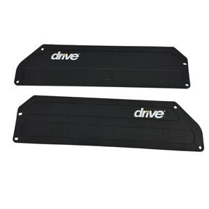 Drive Medical Black Plastic Side Cover Plates Set of 2